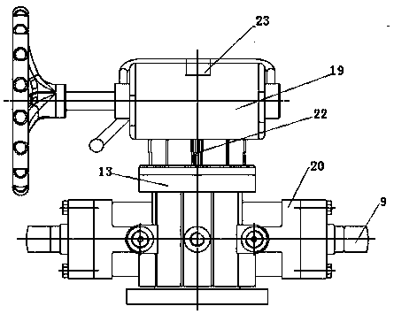 Adjustable automated manual hydraulic execution mechanism