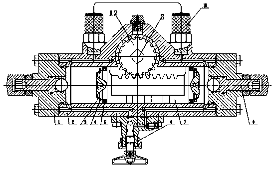 Adjustable automated manual hydraulic execution mechanism