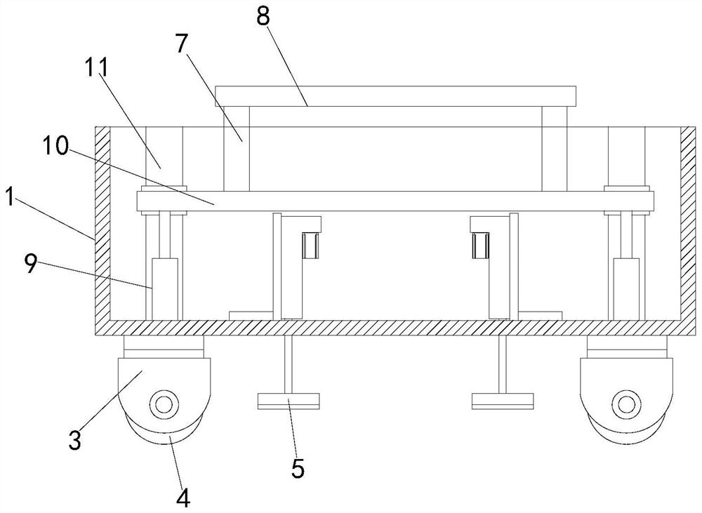 Power device for moving semiconductor equipment