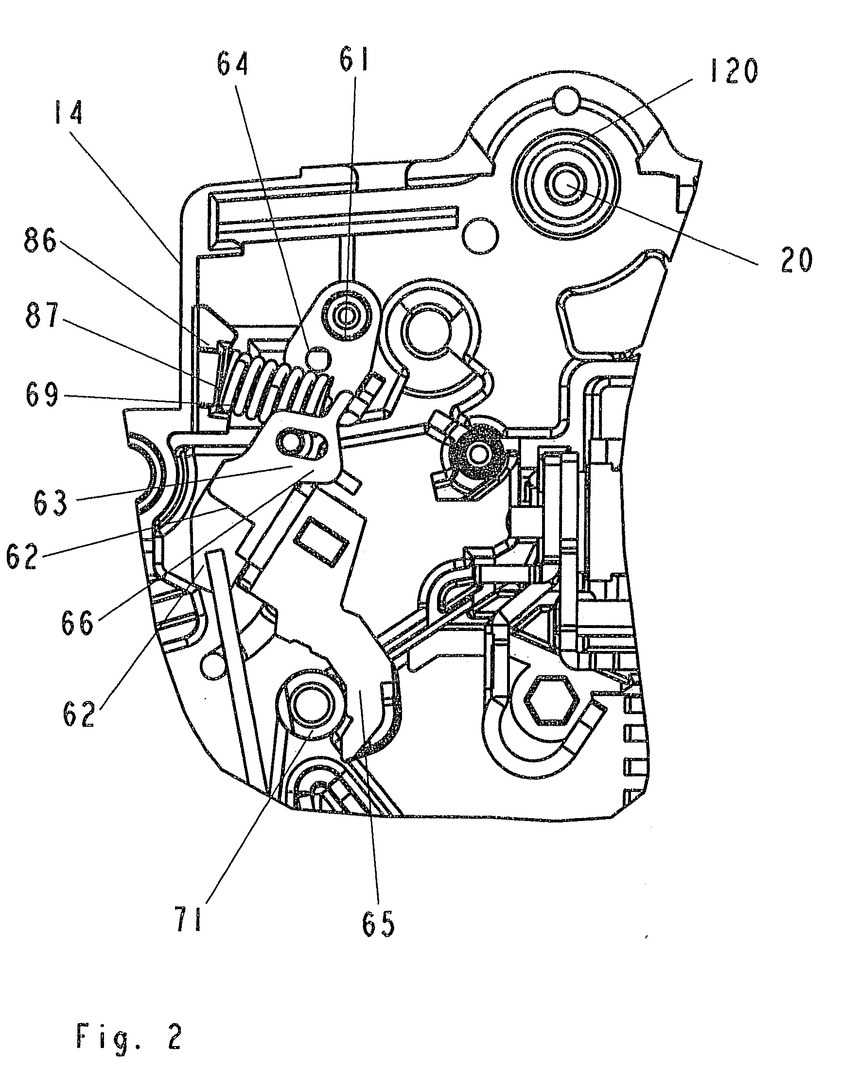 Electrical service switching device