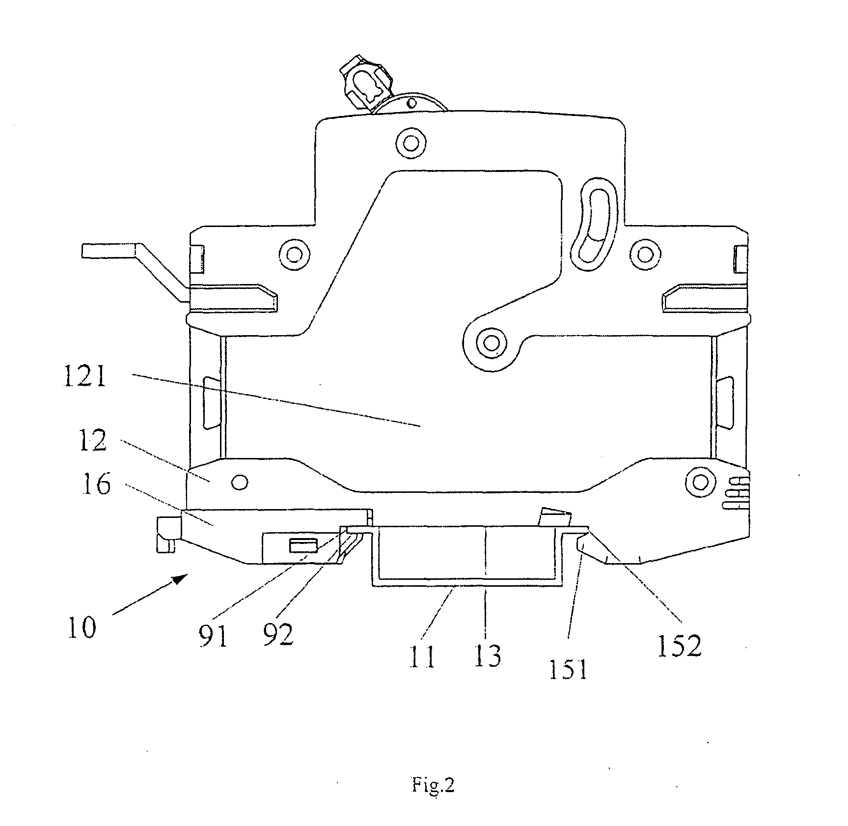Mounting and fixing apparatus for analog-to-digital electrical equipment