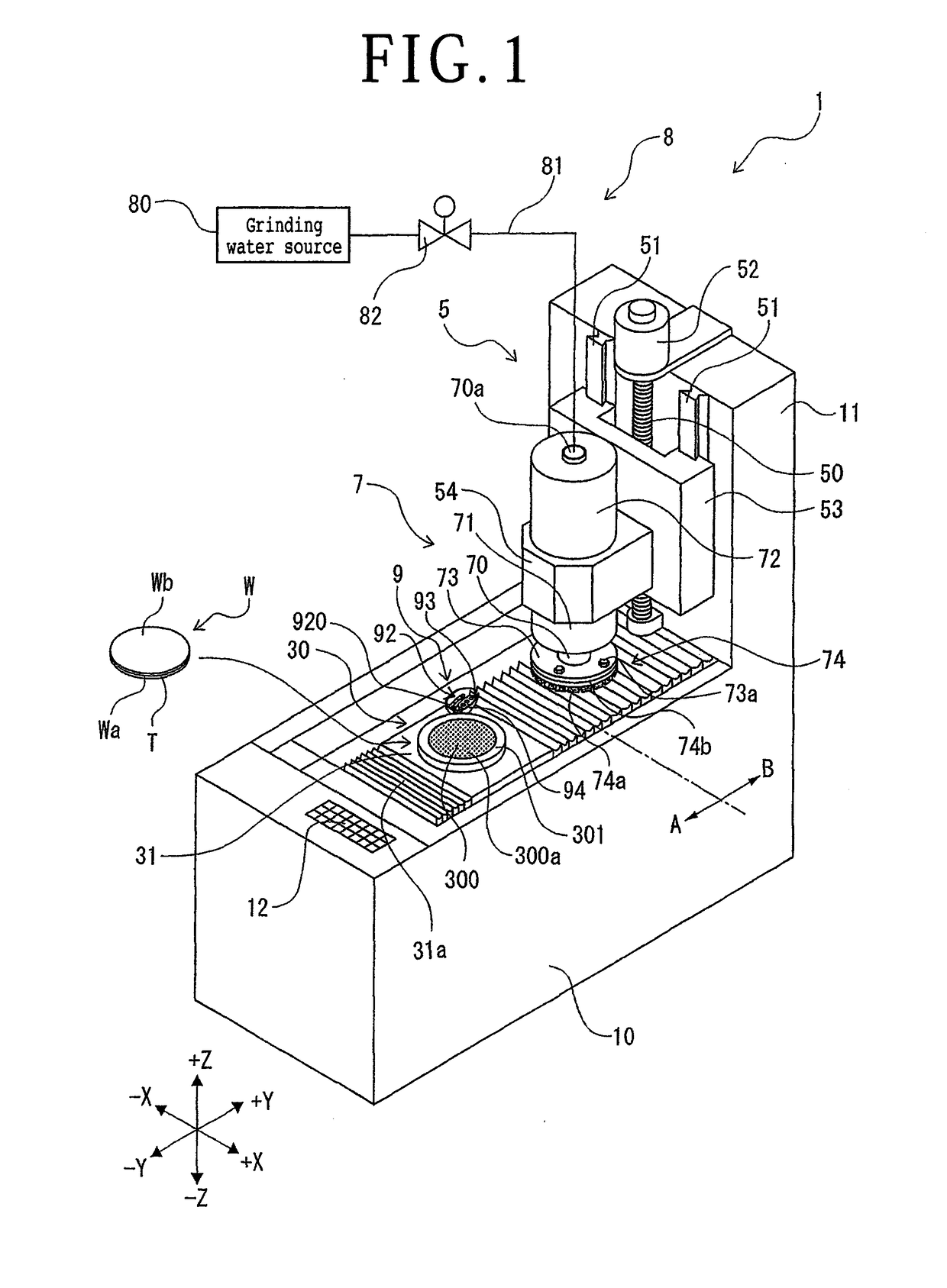 Grinding apparatus