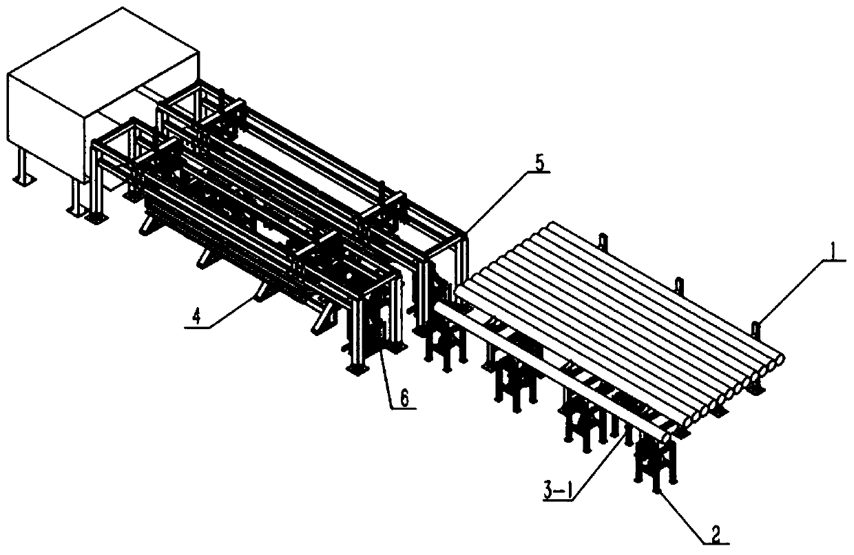 An automatic sandblasting machine for the inner wall of a pipeline