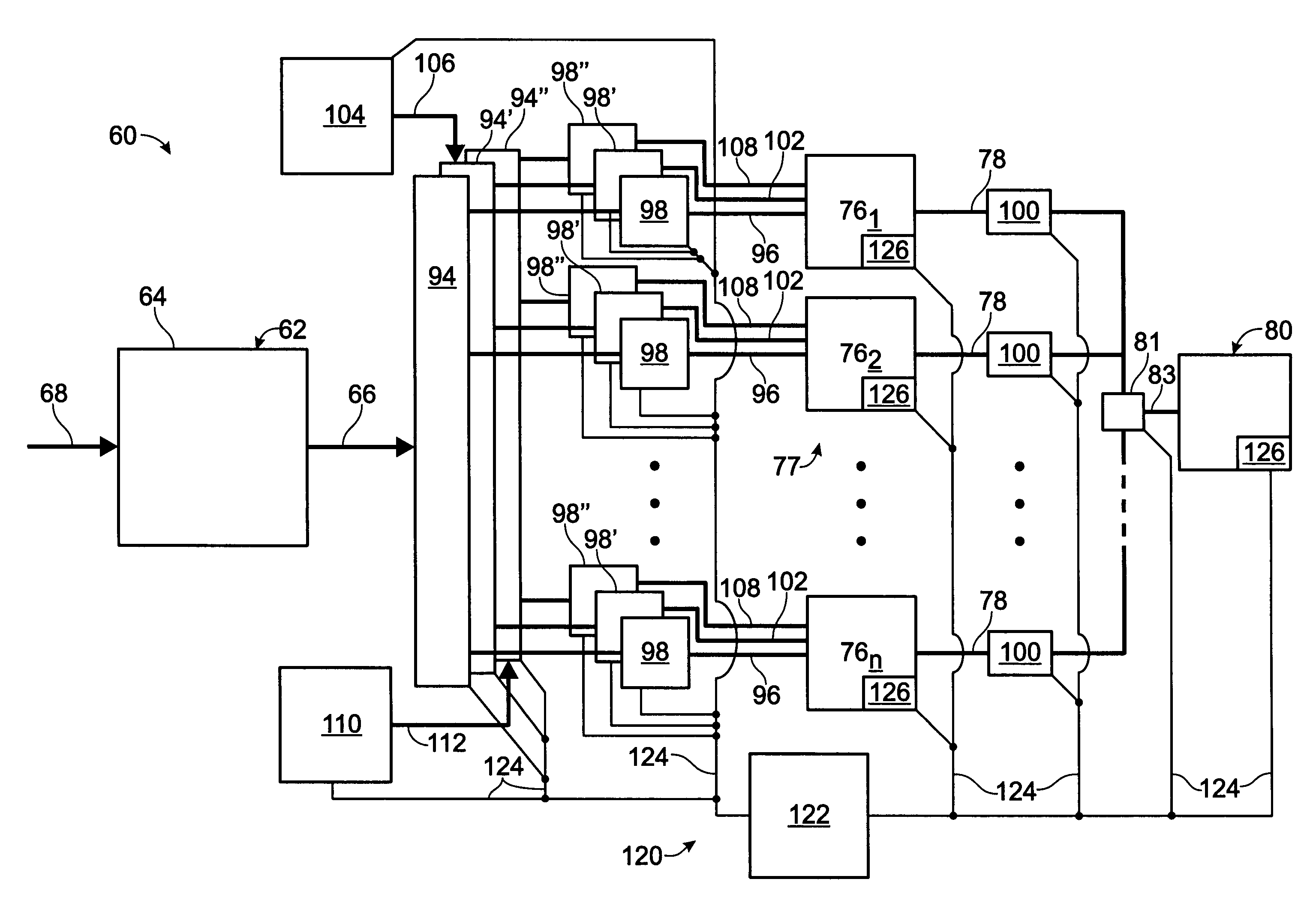 Fuel cell system with load management