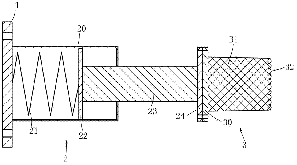 Composite buffer for crane