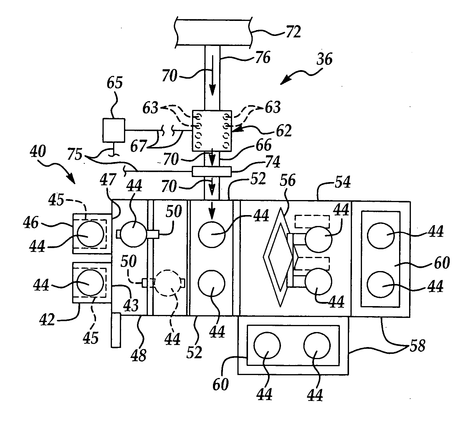 Heating system for load-lock chamber