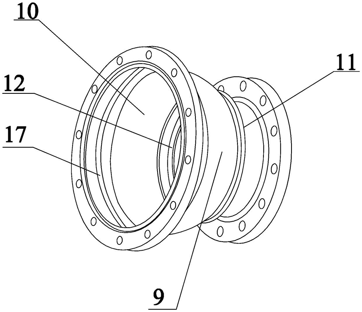 A fire-proof ball valve