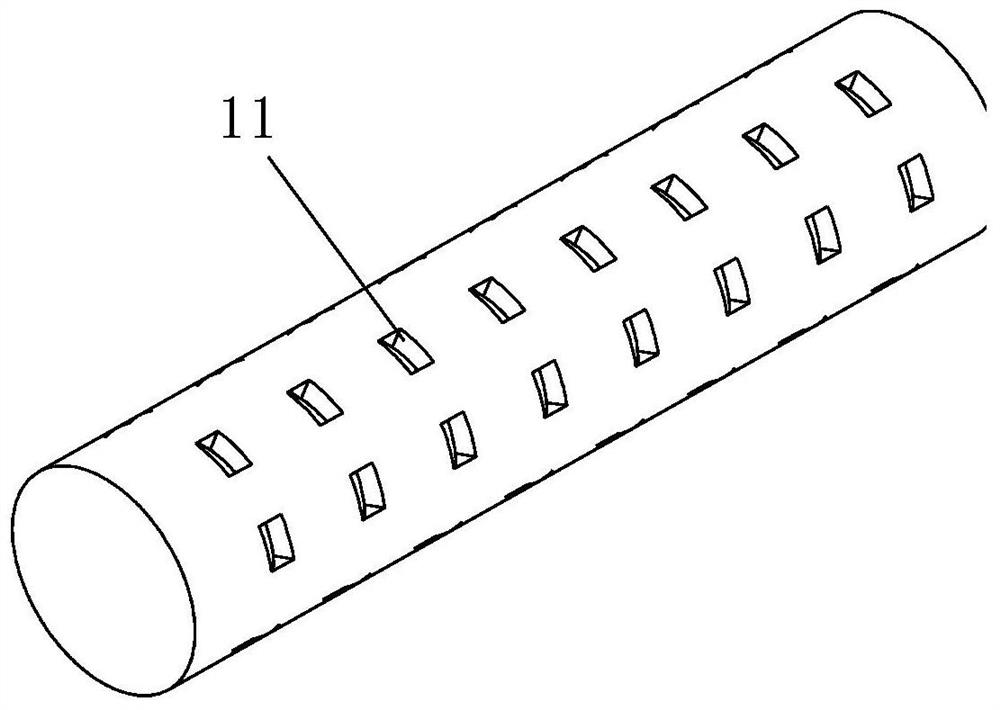 A multi-stage partition conveyor belt structure for food processing