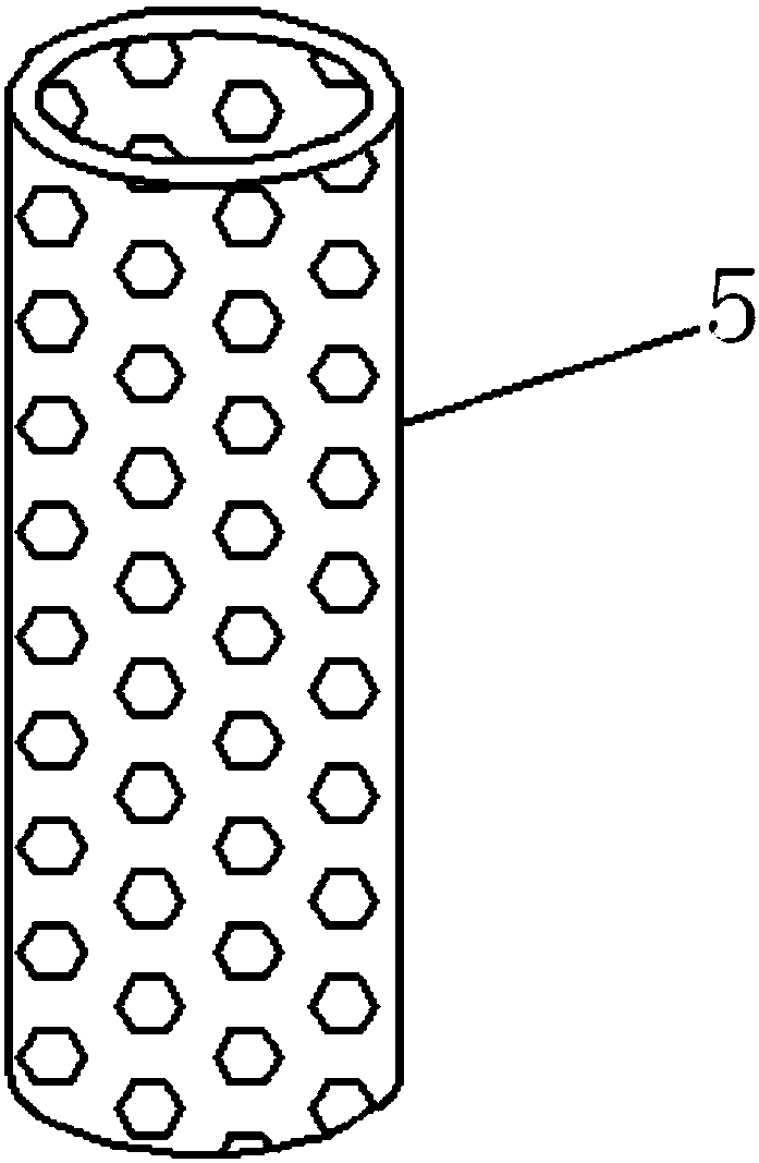 Piling method of damming piling machine