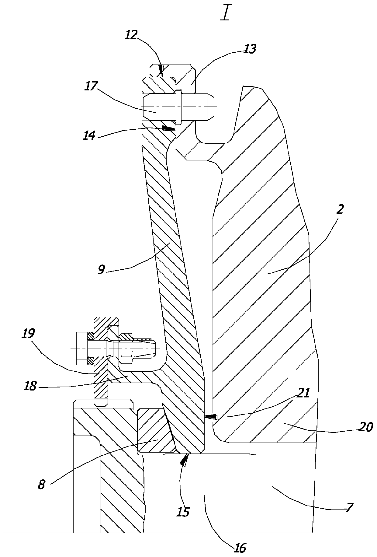 multi-stage turbine rotor