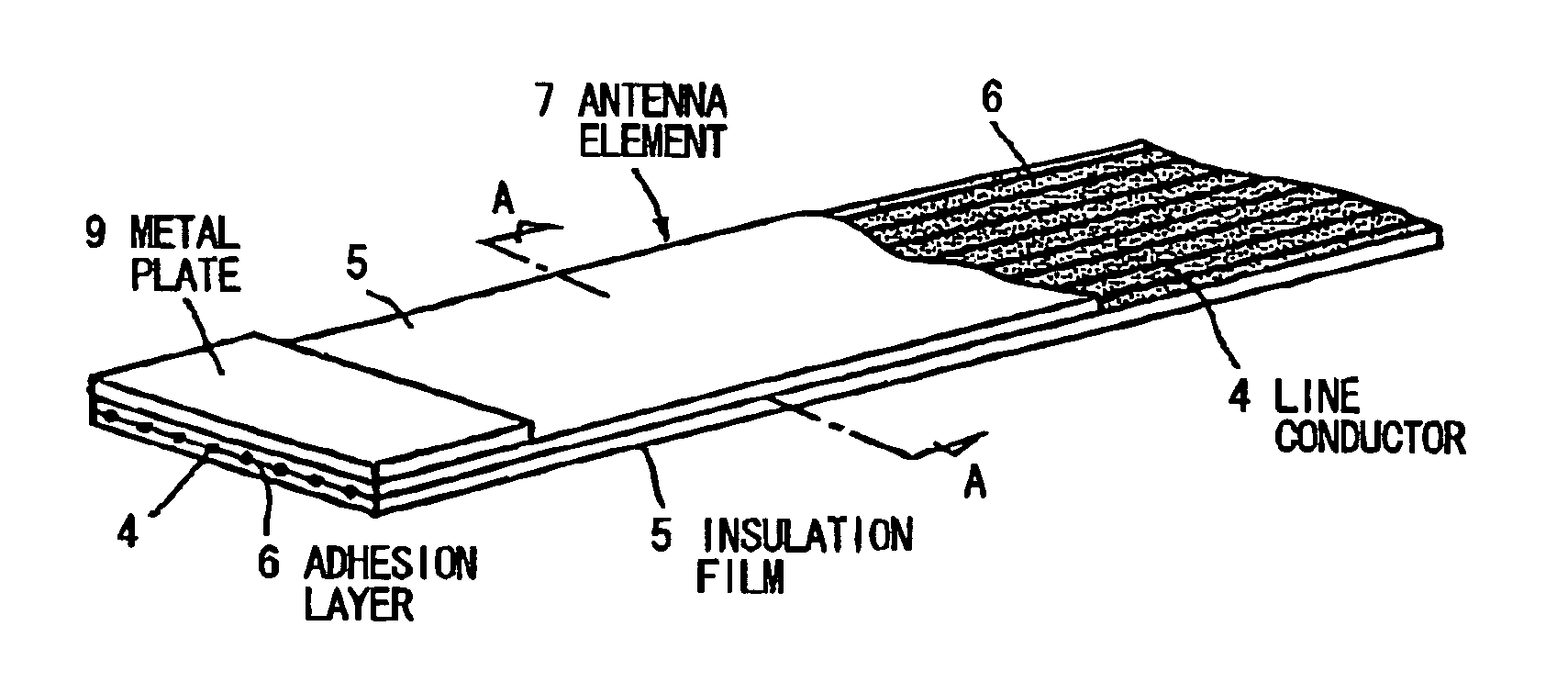 Antenna and method of making the same