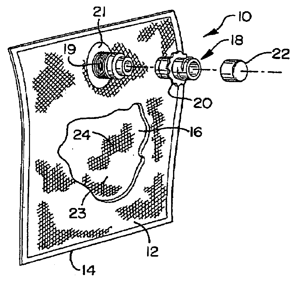 Fluids container