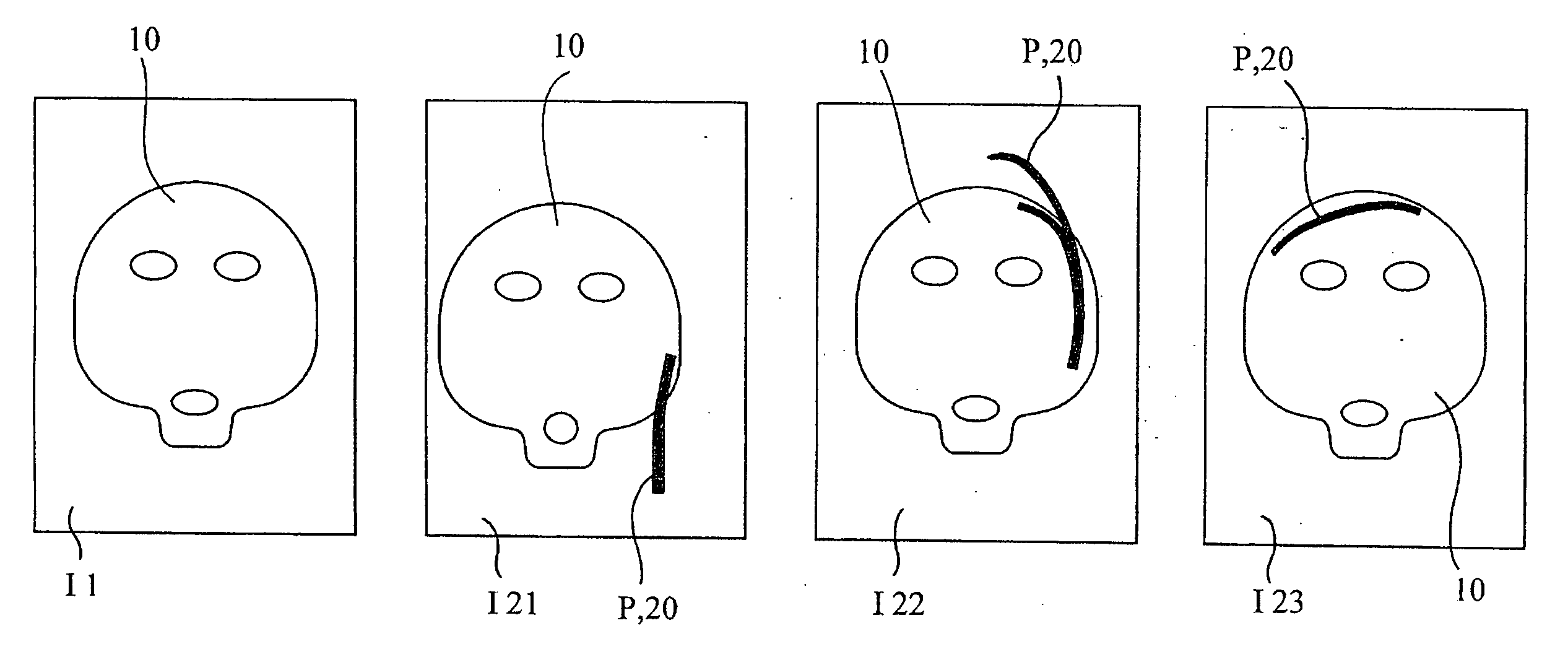 Method and apparatus for correction of an image