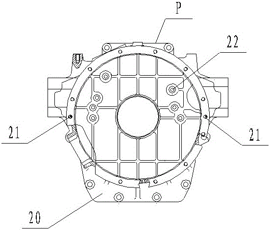 A measuring instrument and measuring method capable of adapting to the shell surface of a flywheel