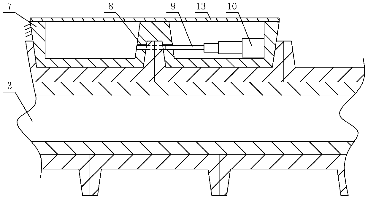 Winding processing method of large-diameter FRPP finned pipe