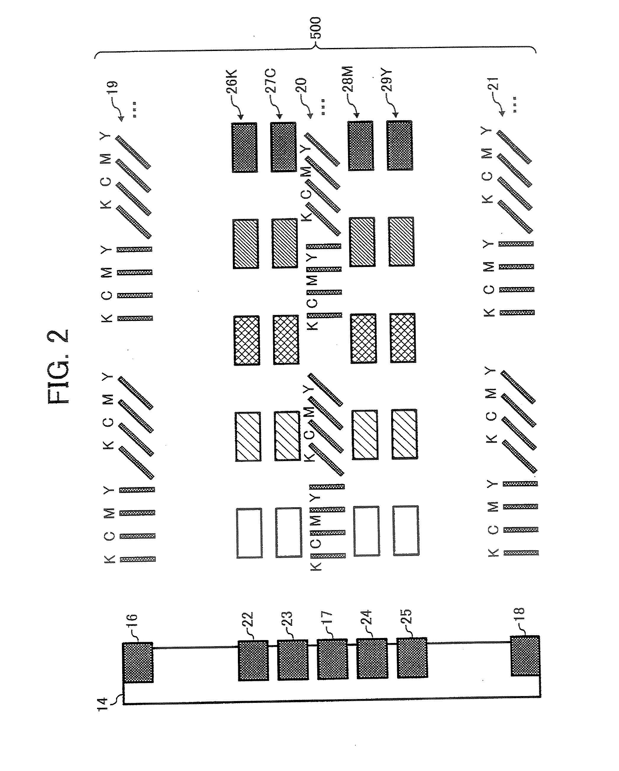 Control circuit and image forming apparatus controlled by software and hardware