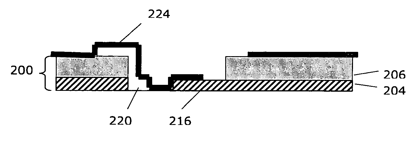 Stacked thin film photovoltaic module and method for making same using IC processing