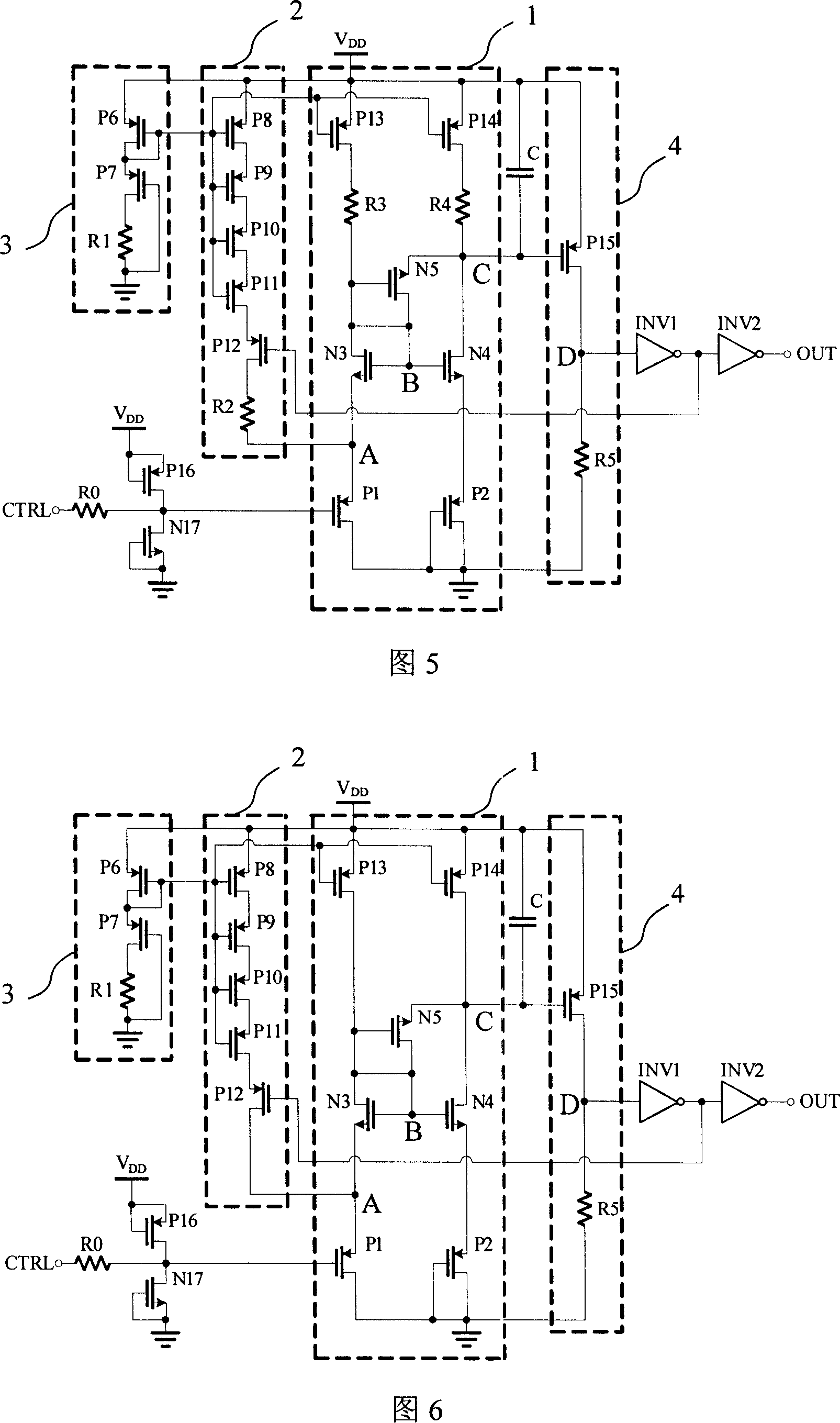 Retarding comparator circuit of single terminal input