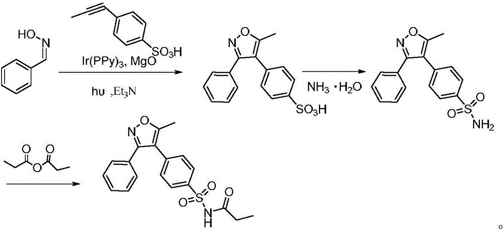 Method for preparing cyclooxygenase-2 inhibitor parecoxib