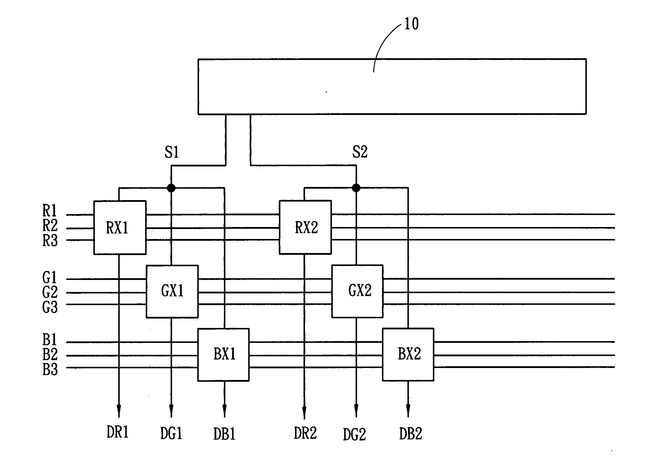 Data de-multiplexer and control method thereof