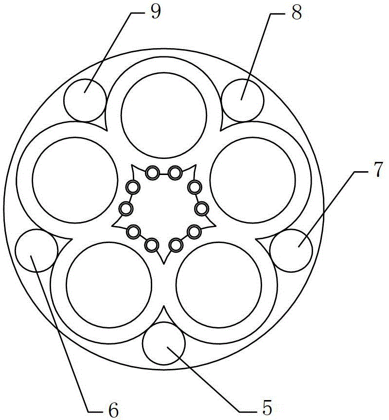 Air cylinder structure, internal combustion engine and compressor