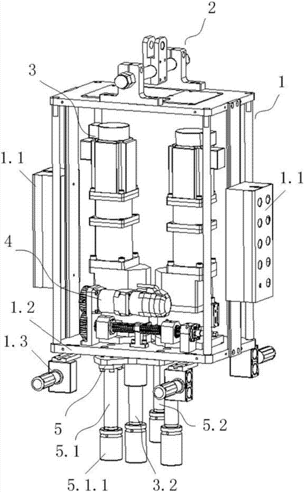 Dummy shaft U-bolt tightening machine