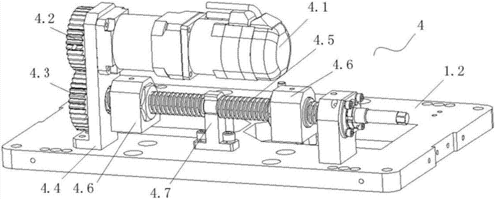 Dummy shaft U-bolt tightening machine