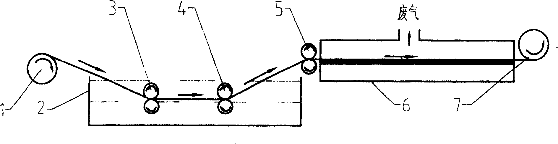 Modified liquid for filter paper of filter and its preparation method and use