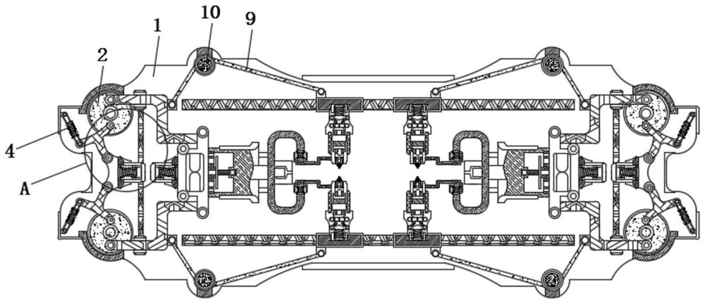 Energy-saving auxiliary equipment for motor rotating shaft appearance rotation detection