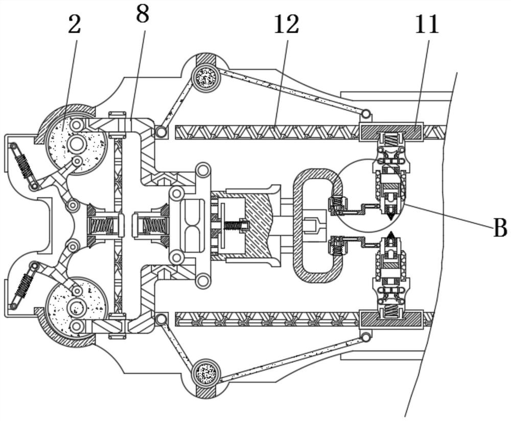 Energy-saving auxiliary equipment for motor rotating shaft appearance rotation detection