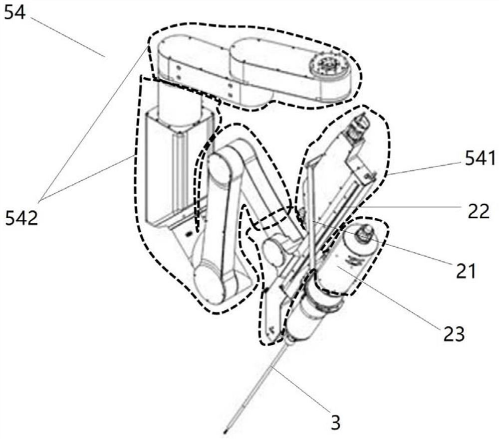 Sterile curtain accessory and surgical robot system