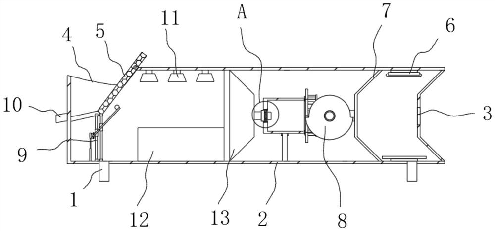 Efficient filtering dust removal equipment for public health environmental protection