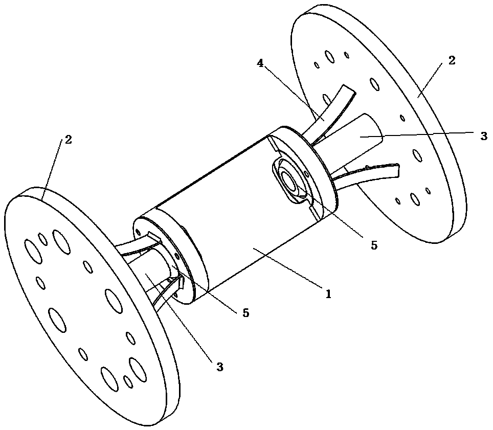 Internal support assembly based on SMA driven bending unit