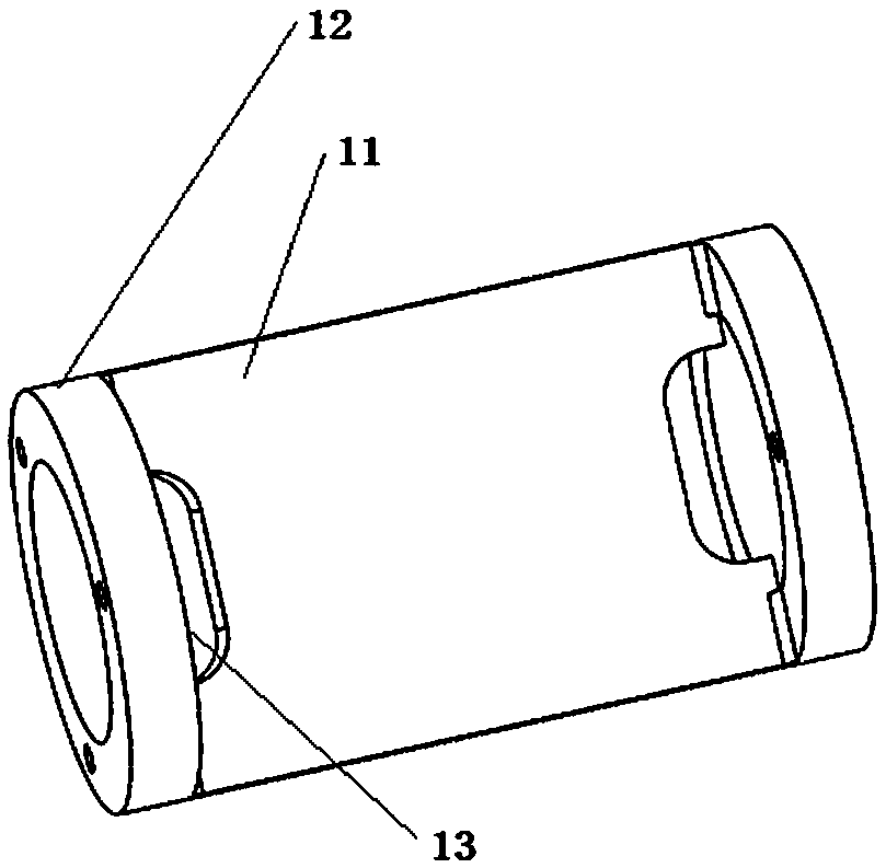 Internal support assembly based on SMA driven bending unit