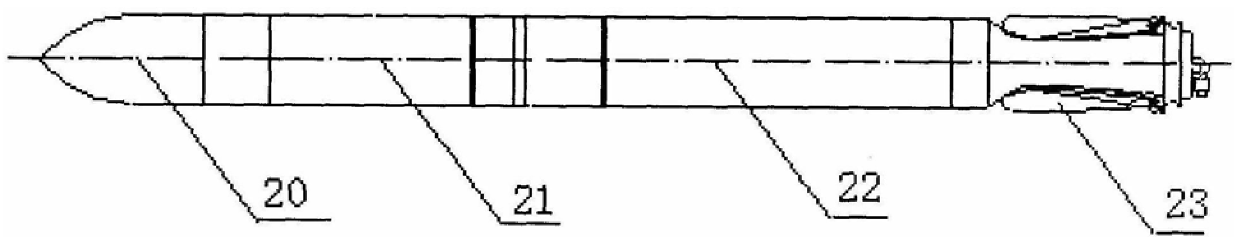 Spin-wing rain-enhancing and hail-proof rocket