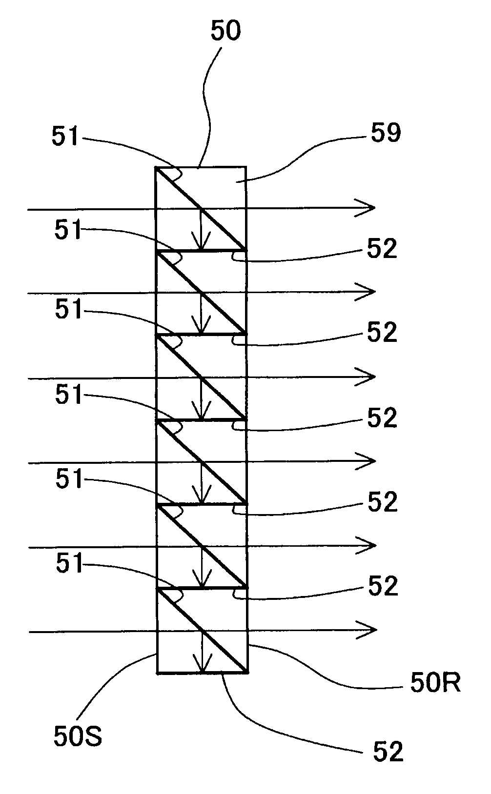 Optical filter, projection display, and method for manufacturing optical filter