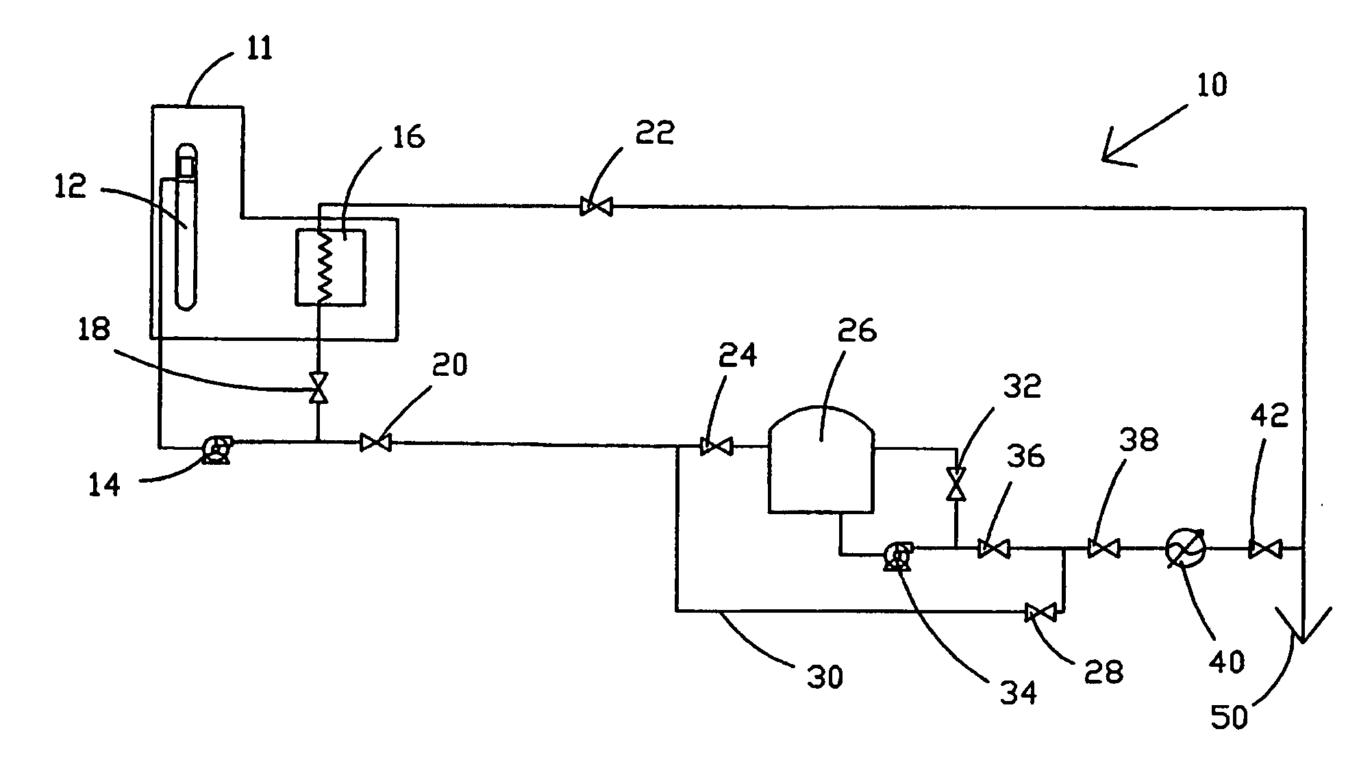 Backup system and method for production of pressurized gas