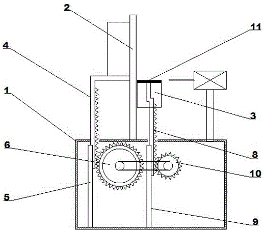 A medical tablet pushing device