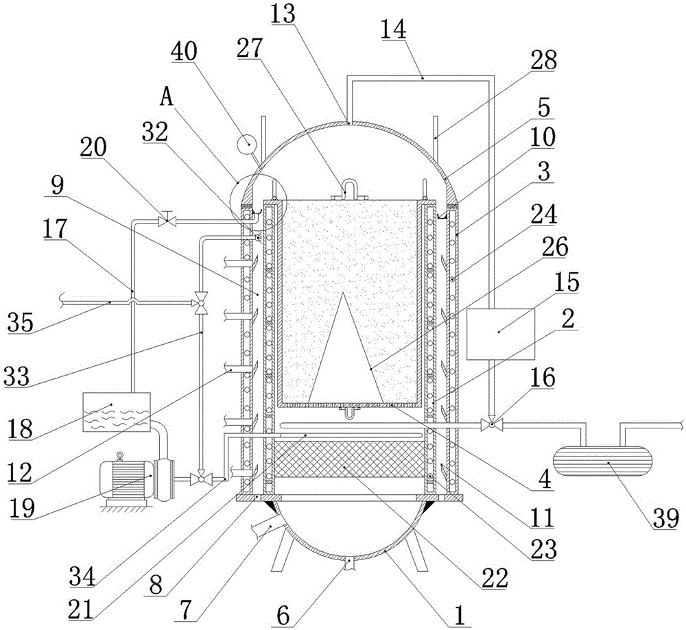 Combined solid state distillation device