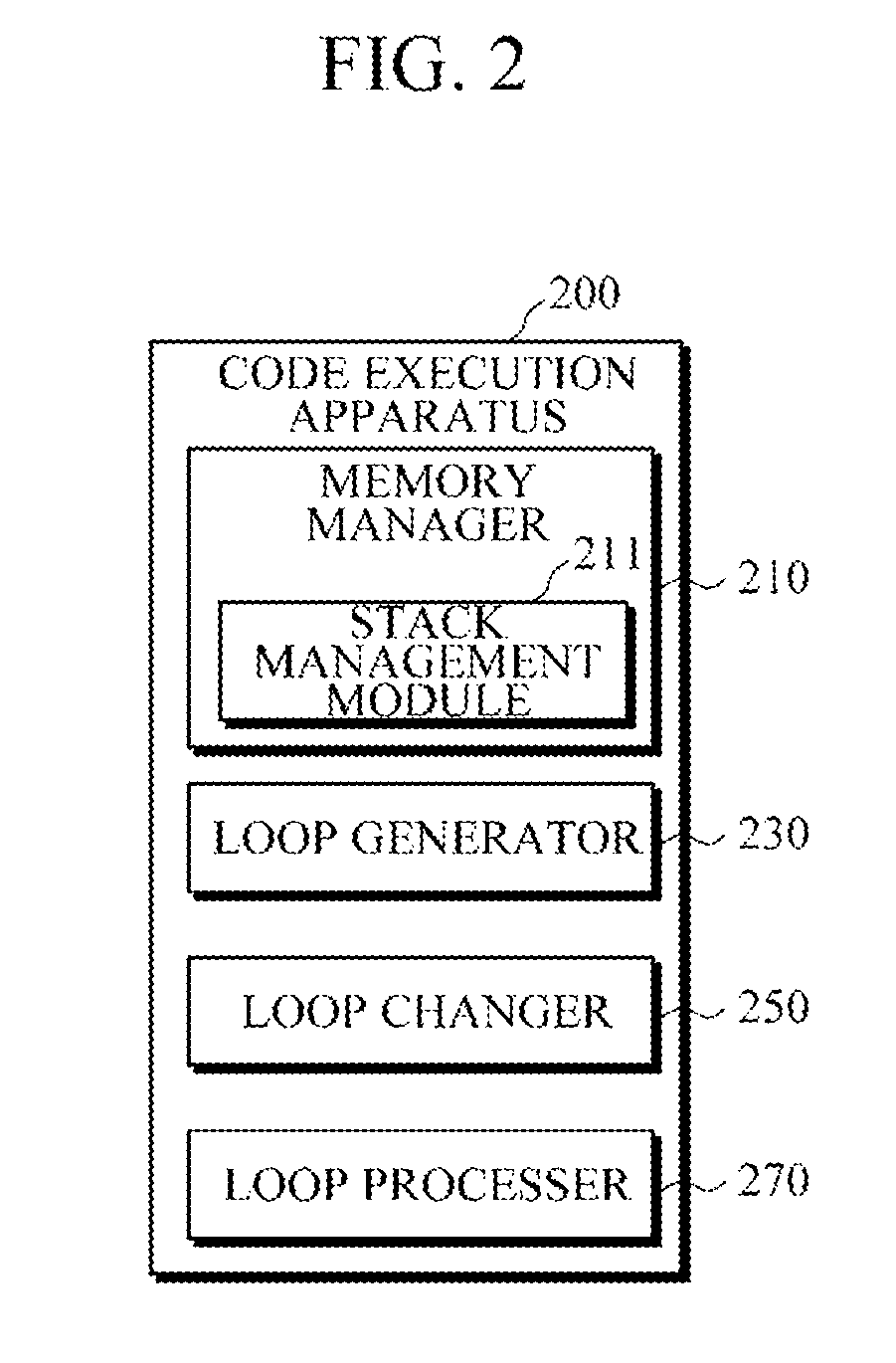 Apparatus and method for executing code