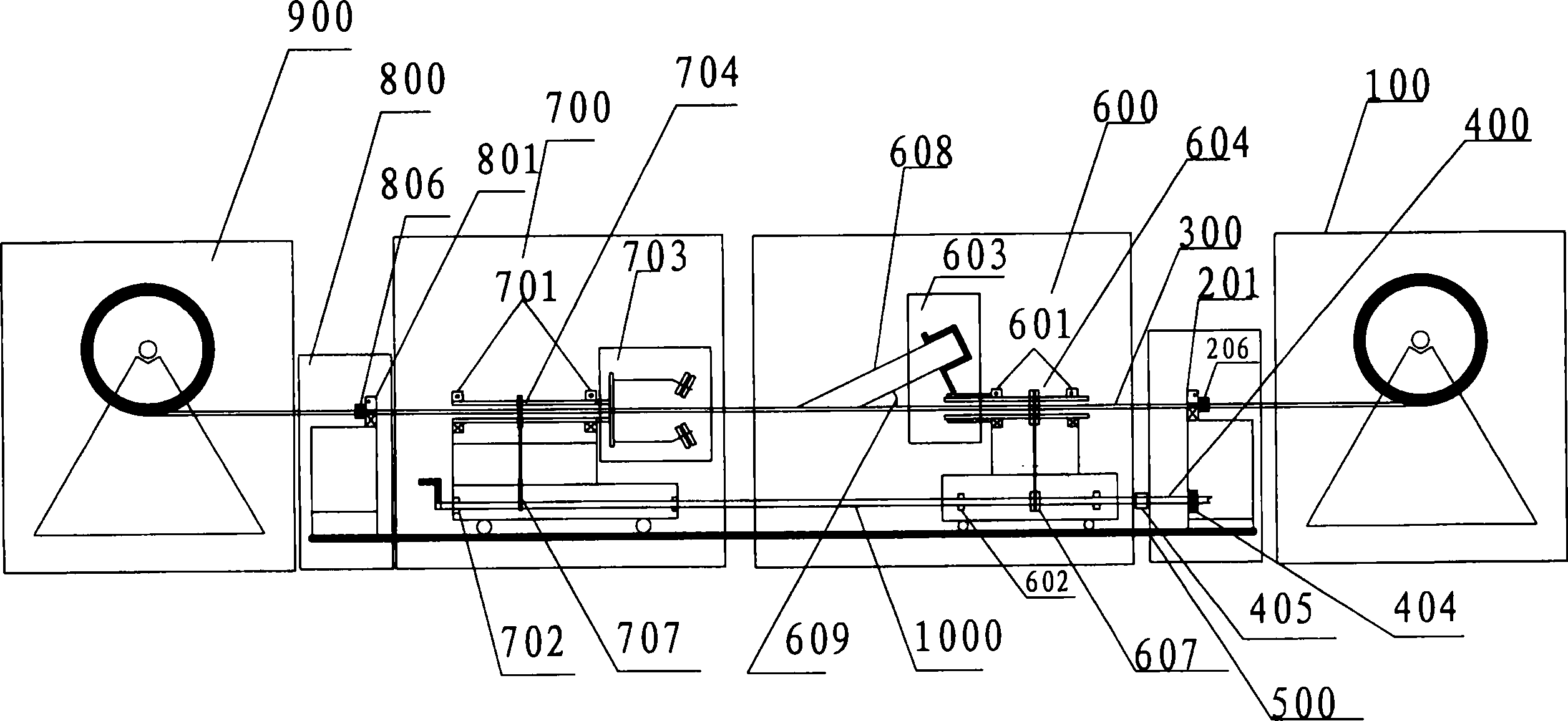 High-temperature superconducting cable coiling machine and cable coiling method