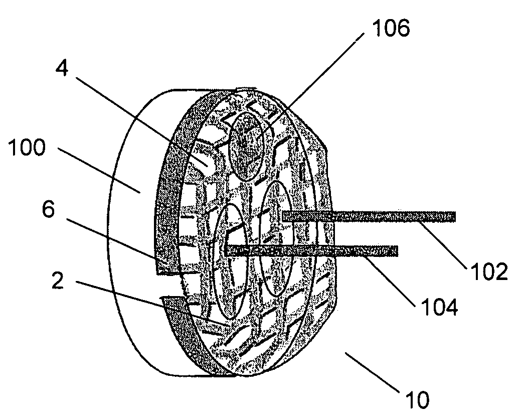 Microphone Screen With Common Mode Interference Reduction