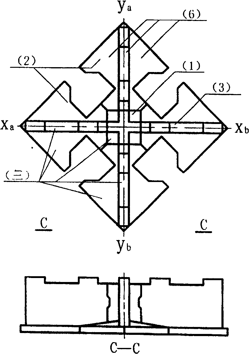 New type base for mast type mechanical equipment