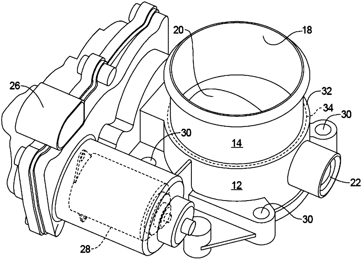 Method of making a throttle body