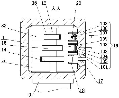 Nerve percussion device for neurology