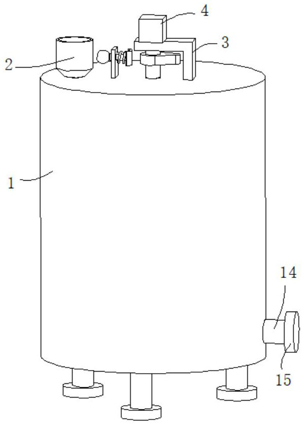 Equipment for efficiently removing COD in breeding wastewater