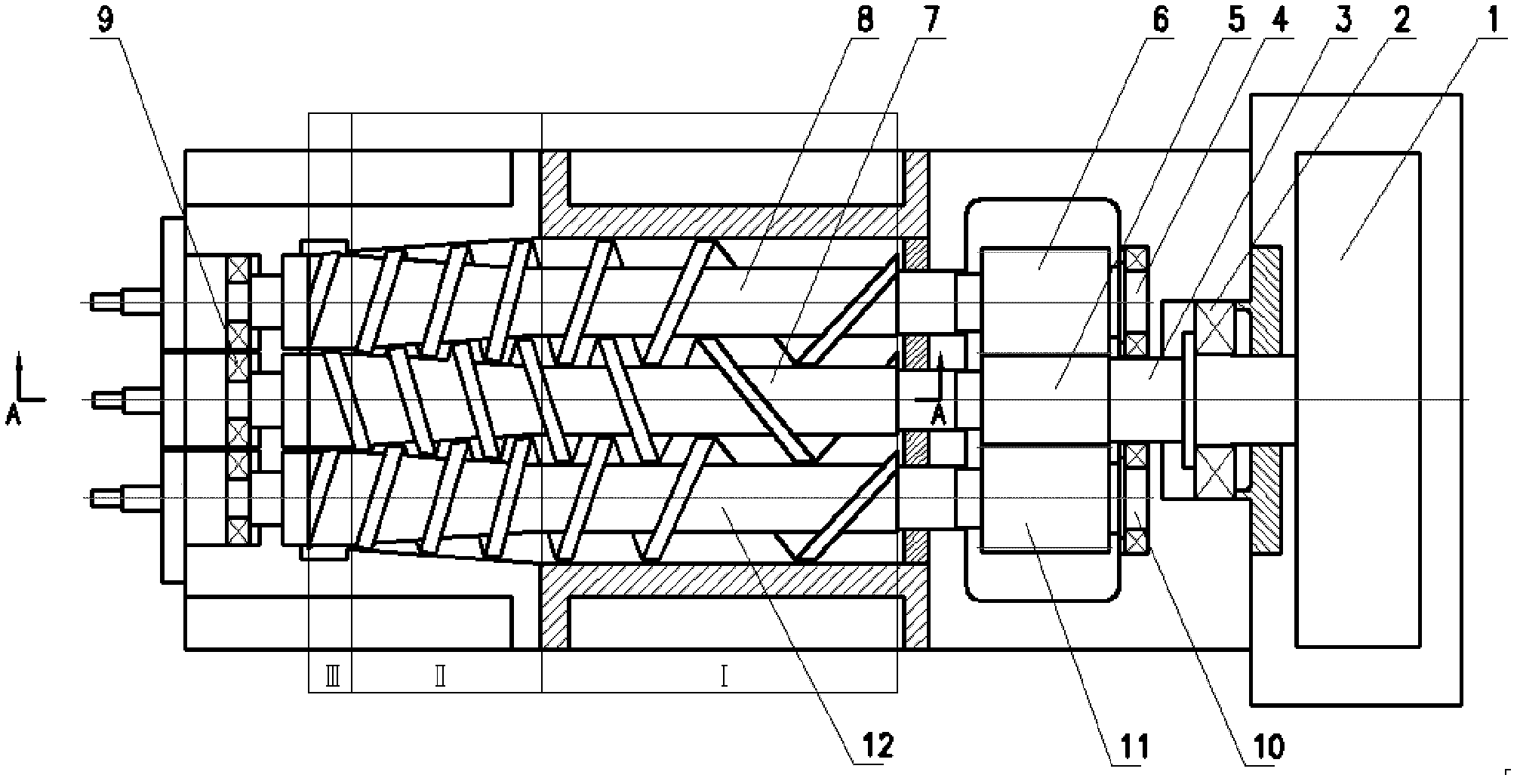 Continuous steam explosion device for plant fibers