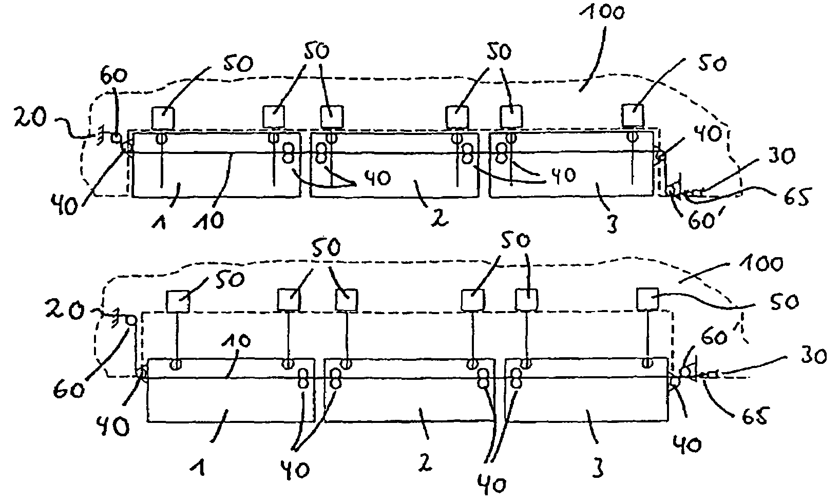 Device for monitoring the synchronism of flaps of an aircraft wing