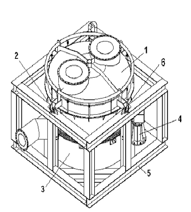 Rotary high-temperature air preheater
