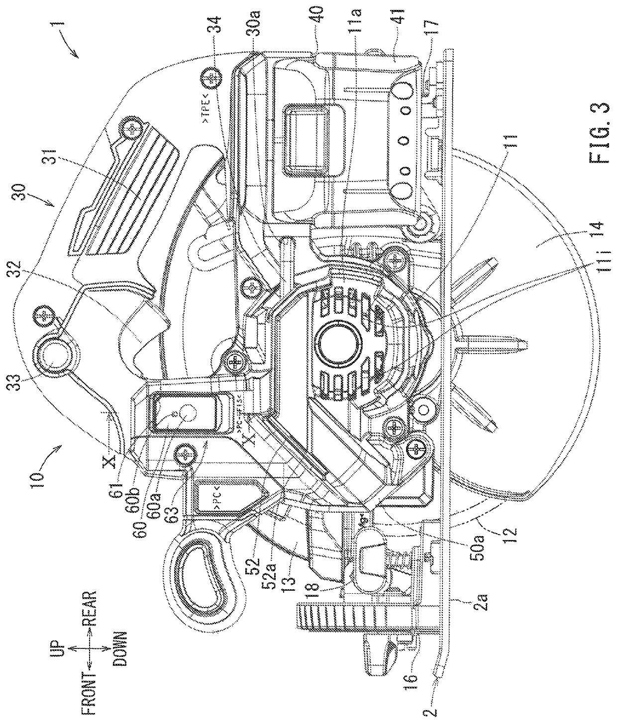 Portable cutting device